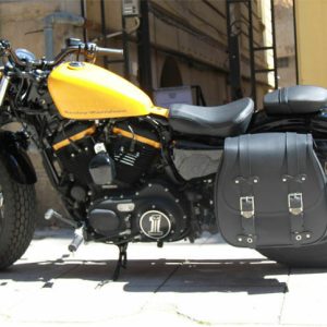 BORSA BISACCIA SINGOLA MONO HARLEY DAVIDSON SOFTAIL DELUXE FAT BOY FATBOY SLIM