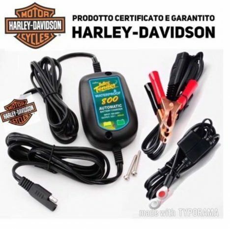 CARICA BATTERIA MANTENITORE HARLEY DAVIDSON SOFTAIL BREACKOUT FATBOY - immagine 3