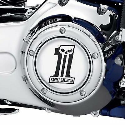 Derby cover harley davidson DARK SKULL SOFTAIL DYNA ROAD KING ELECTRA GLIDE ECC. - immagine 2