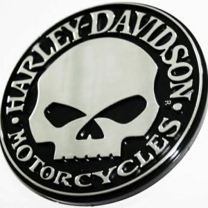 FREGIO HARLEY DAVIDSON SKULL TESCHIO SPORTSTER DYNA SOFTAIL V-ROD STREET ELECTRA