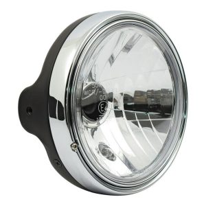 Faro CAFERACER CAFE RACER TRIUMPH SUZIKI KAWASAKI BUELL 7 POLLICI OMOLOGATO