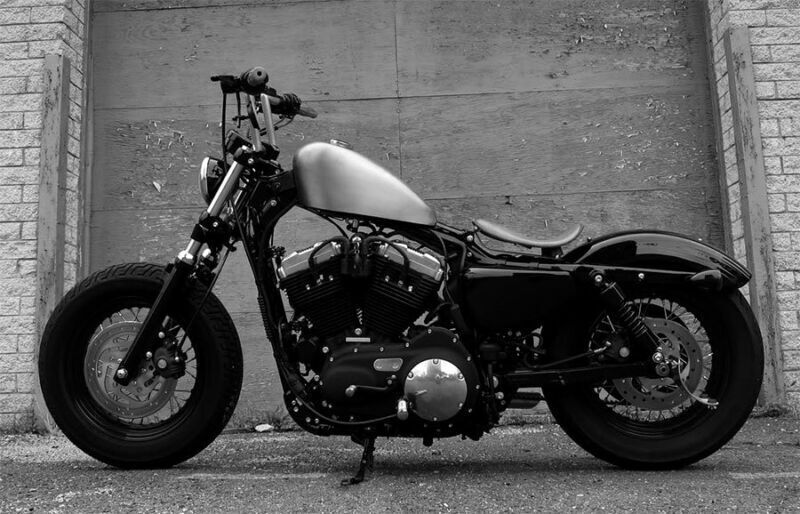 KIT SOLLEVAMENTO SERBATOIO HARLEY DAVIDSON SPORTSTER LOW CUSTOM IRON 1995 2020 - immagine 2