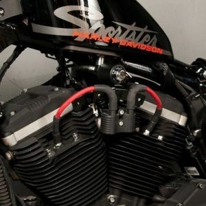 KIT SUPPORTO BOBINA BOBBINA E CONTATTO CHIAVI LATERALE HARLEY DAVIDSON SPORTSTER
