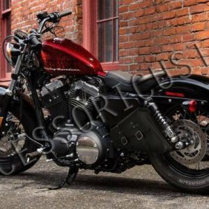 MONO BORSA LATERALE IN PELLE HARLEY DAVIDSON TELAIO SPORTSTER XL 1200 883