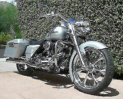 PARAFANGO ANTERIORE RUOTA 23" BAGGER HARLEY DAVIDSON ROAD KING GLIDE ELECTRA - immagine 7