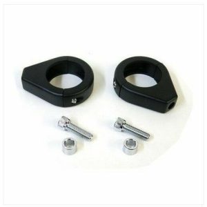 SUPPORTI RICOLLOCAZIONE FRECCE HARLEY DAVIDSON SPORTSTER E DYNA BOBBER NERI!