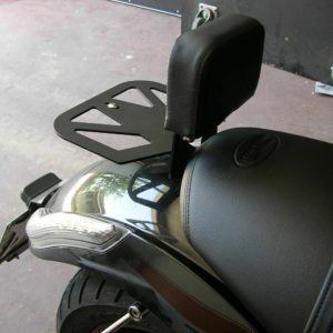 Schienalino Sgancio Rapido Nero Moto Guzzi California Porta Pacchi 1400 Sissy