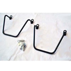 Telaietti neri borse bisacce harley davidson sportster seventy two custom low