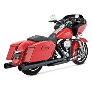 Terminali Vance & Hines Hi-Output Carbon Black electra road street glide slip on